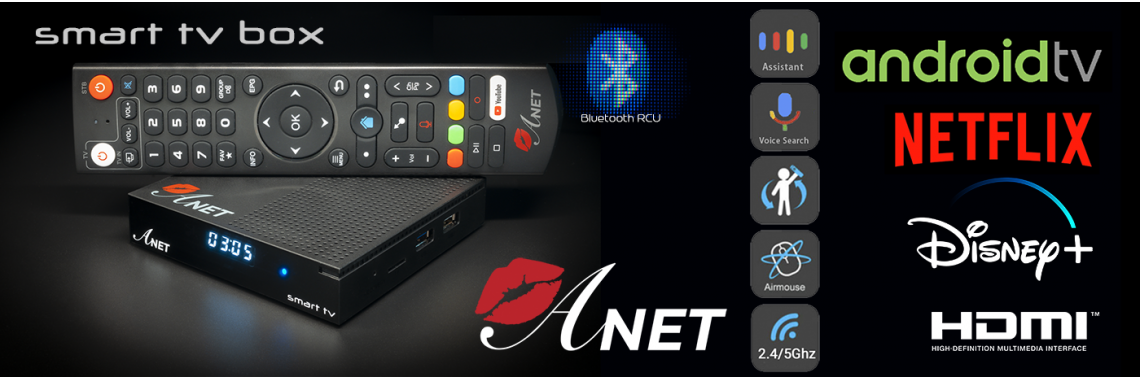 uClan Anet smart TV box